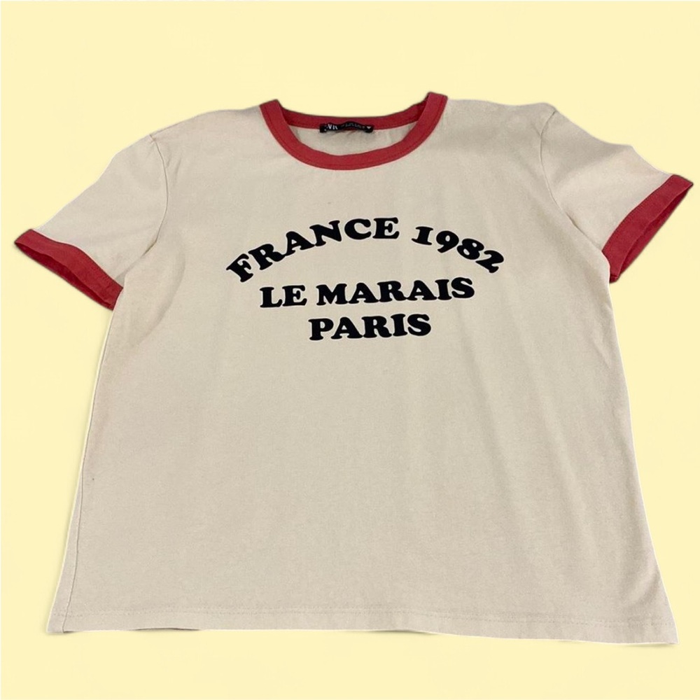 Zara Cotton T-Shirt